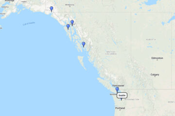Seattle to Icy Strait, Hubbard Glacier, Juneau, Ketchikan & Victoria