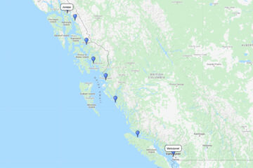 7-day Alaska cruise to Tracy Arm, Ketchikan, Misty Fjords, Prince Rupert, Whale Channel, Alert Bay & Vancouver from Juneau